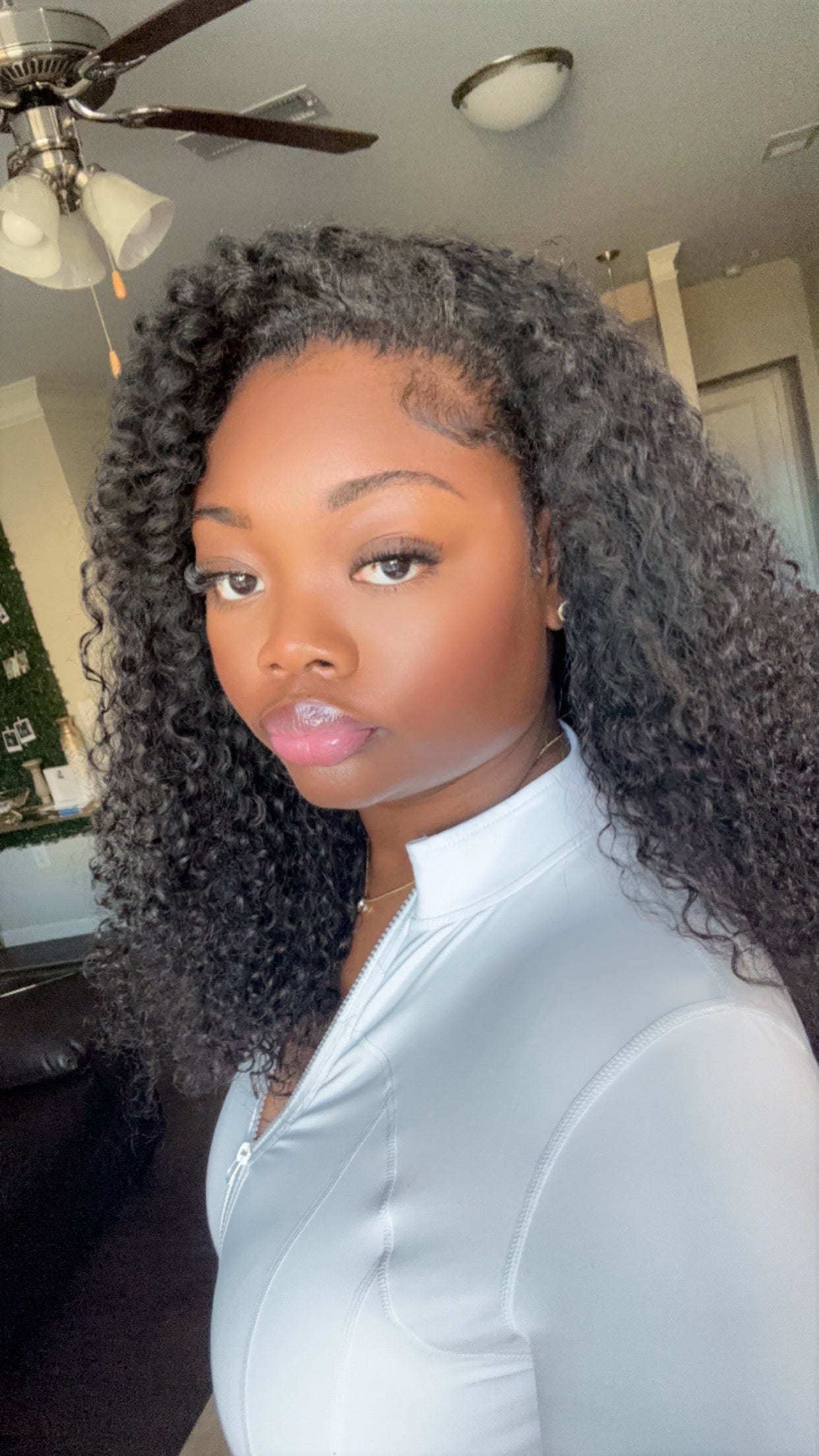 Flip Over Half Wigs
