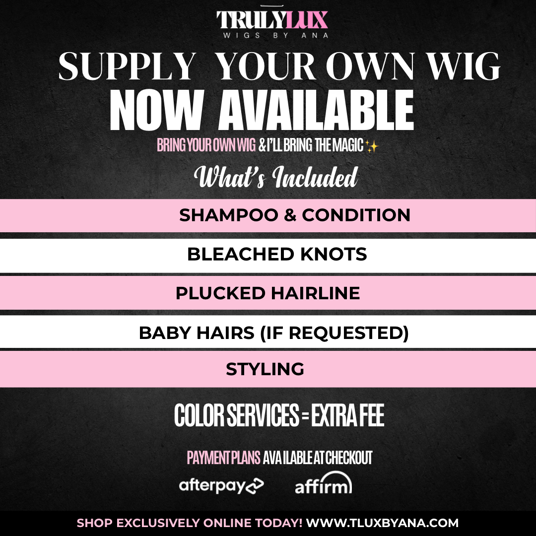 Supply Your Own Wig