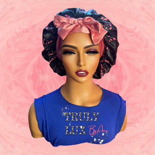 Pink Reversible Bonnet