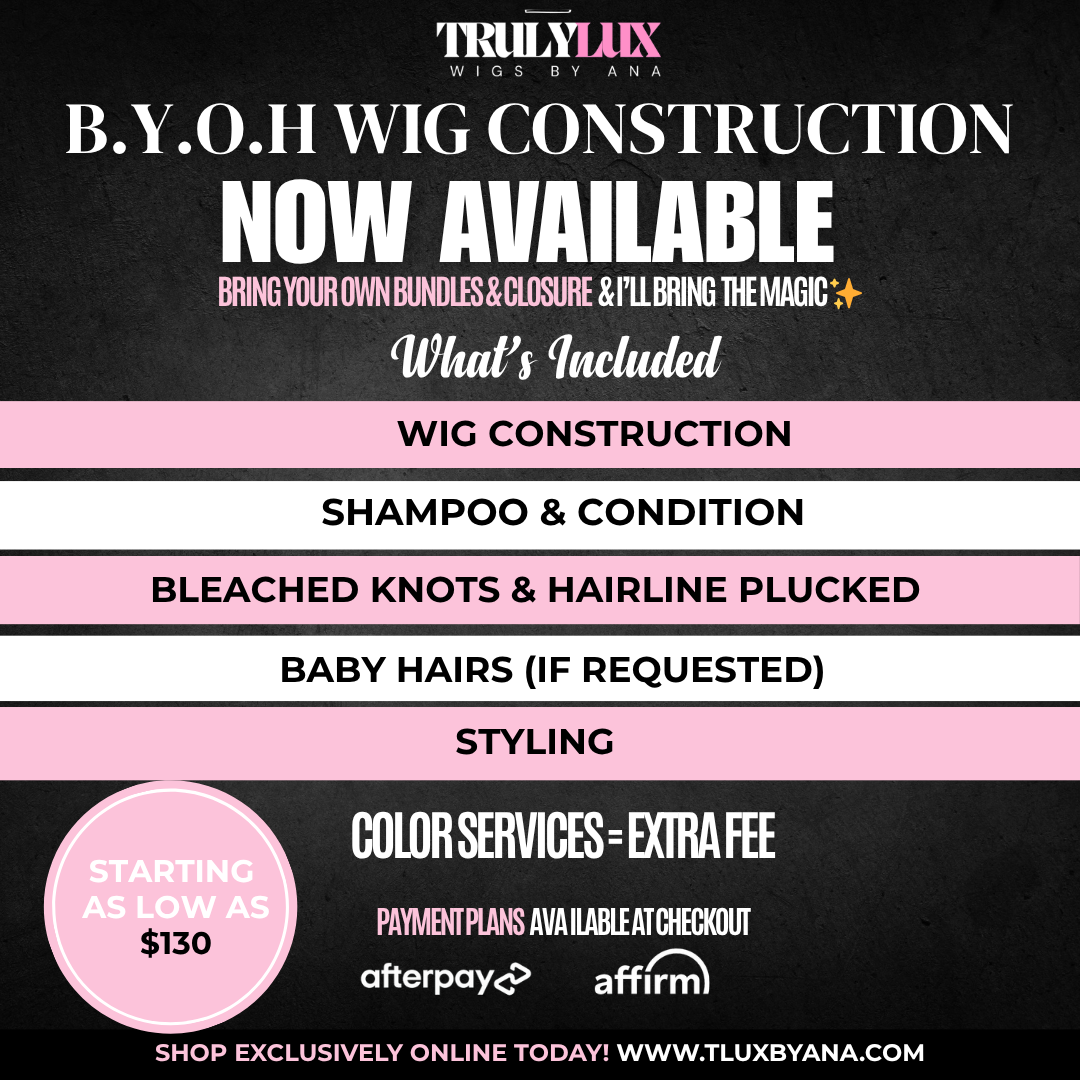 B.Y.O.H Custom Wig Build